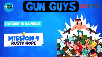 Gun Guys Bullet Puzzles: Mission 3 To 4 - 3 Stars , iOS/Android Walkthrough