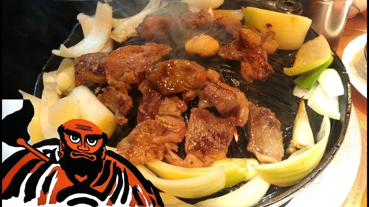 Daruma Honten Sapporo Genghis Khan BBQ Lamb だるま - YouTube