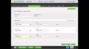 QQ Catalyst - How to Add New Insurance Policies