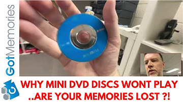 Recovering Mini DVD Camcorder Discs Not Finalized. Why this 2000’s Format is the Worst Ever Made! 🤬