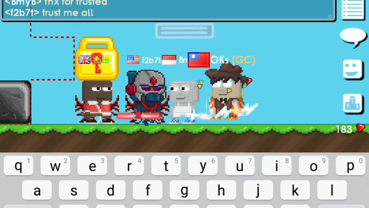 Grow Id Growtopia 4 Letter !! GROWTOPIA INDONESIA YouTube