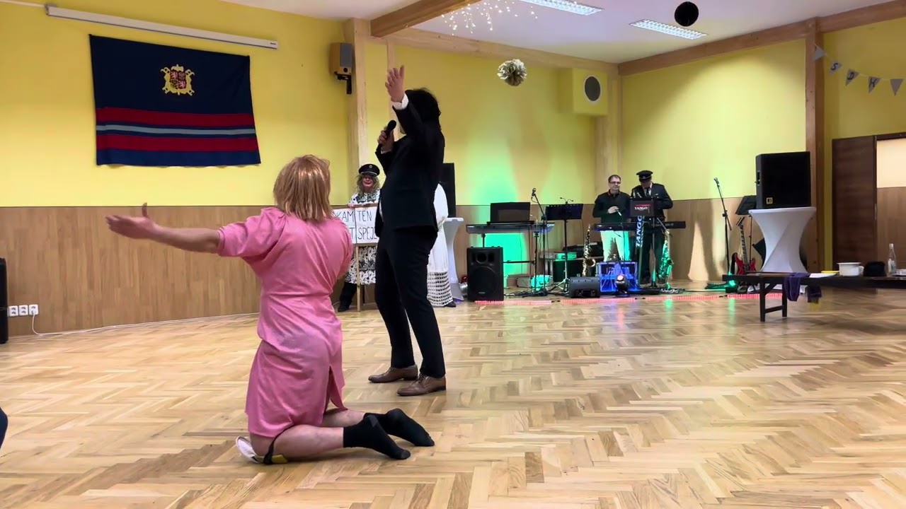 Hasičský ples Bělá 2024 - Vystoupení SDH