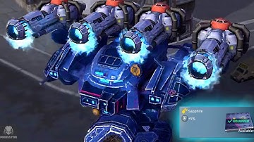 Sapphire Behemoth Redeemer Outpowering Durable Robots  - Energy Burst [1 Hit Kills] | WR