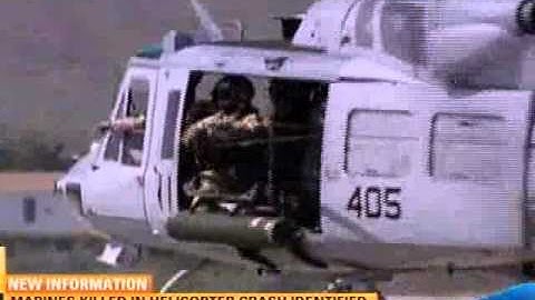 CBS 8 -- 3rd Marine Aircraft Wing Helicopter Crash