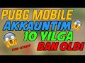 AKKAUNTIM 10 YILGA BAN OLDI 😱😭 | AKKAUNT OLISHDA EHTIYOT BO'LING | PUBG MOBILE UZ