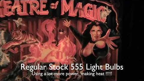 Theater Of Magic Pinball w CoinTaker LEDs