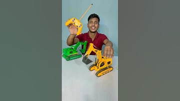 2 Rc Excavator & 1 Remote control #rcexcavator