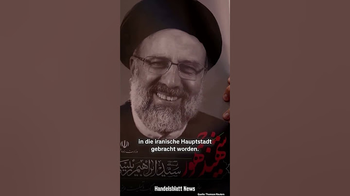 Trauer nach Heli-Absturz im Iran: Tausende erweisen Präsident Raisi die letzte Ehre
