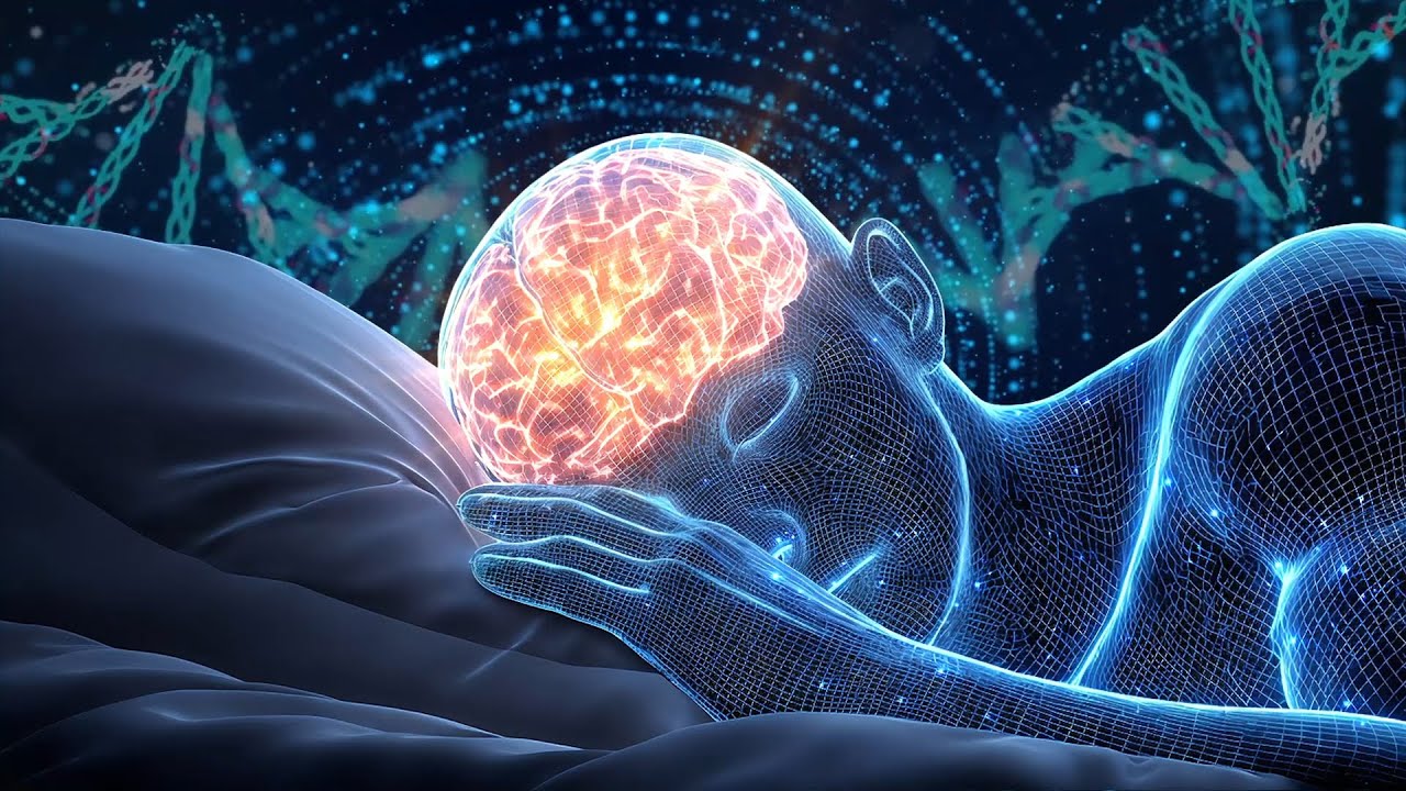 528Hz + 741Hz + 432Hz + 963Hz | Brain Massage While You Sleep, Stop ...