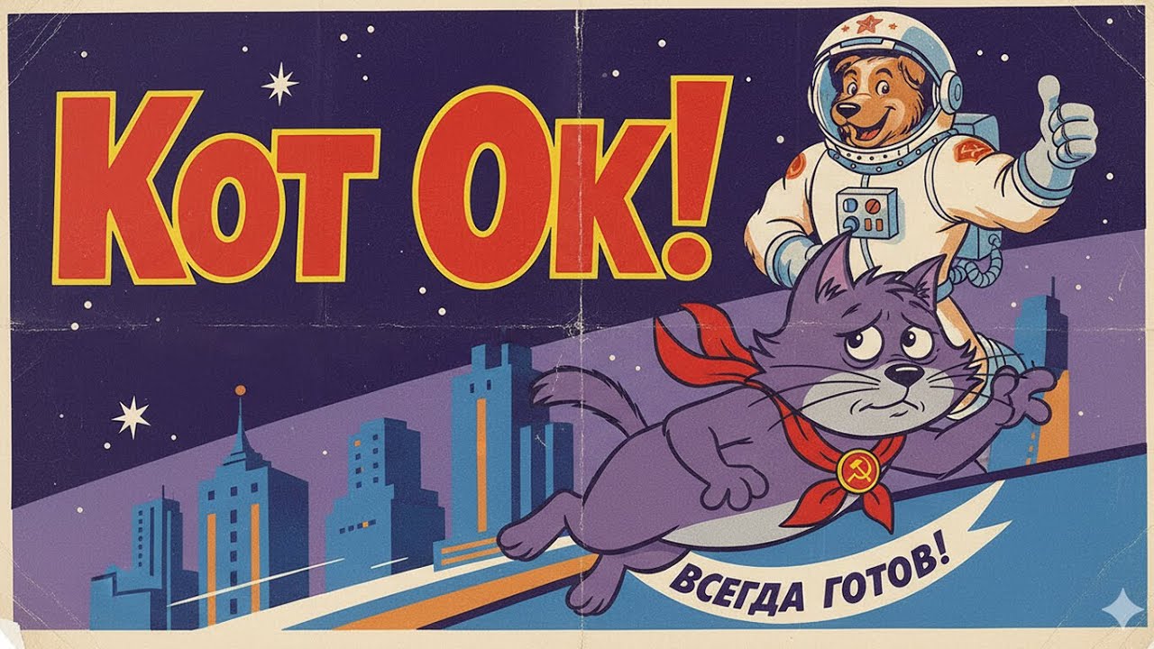 если бы главную тему "Eek! the Cat" написали в СССР: (Udio Cover)