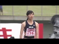 第98回日本陸上競技選手権大会 女子 三段跳 決勝　8位