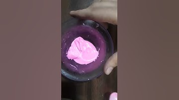 Cotton Candy Slime | Easy Tutorial | #shorts