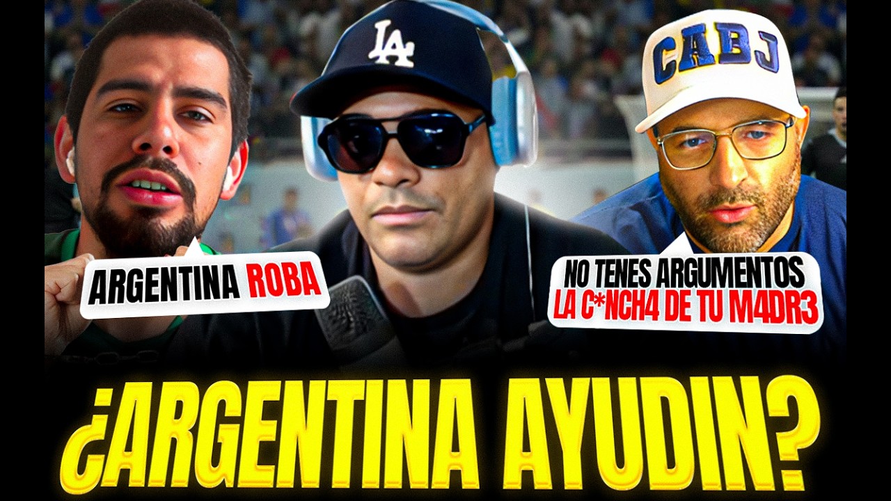 ¿Argentina es beneficiada por los árbitros? Se pico, Argentino vs Boliviano