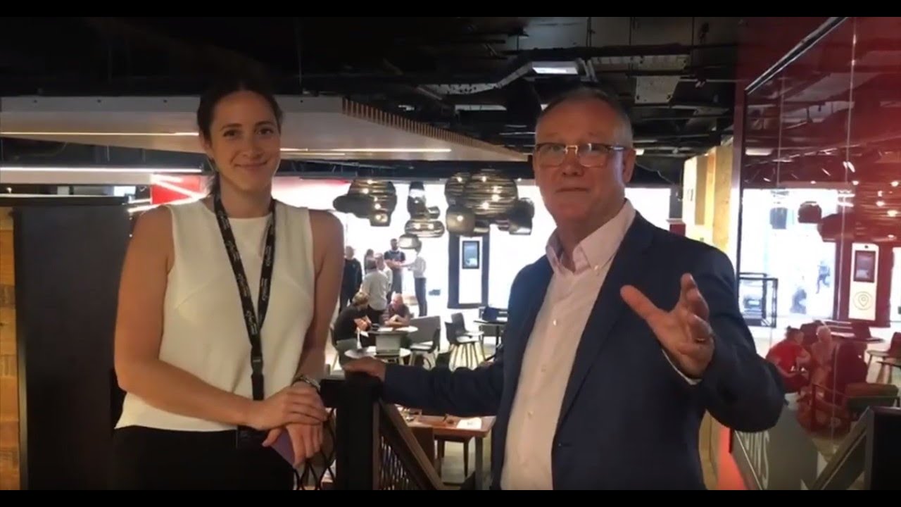 Visiting The UK s First Santander Work Caf In Leeds YouTube