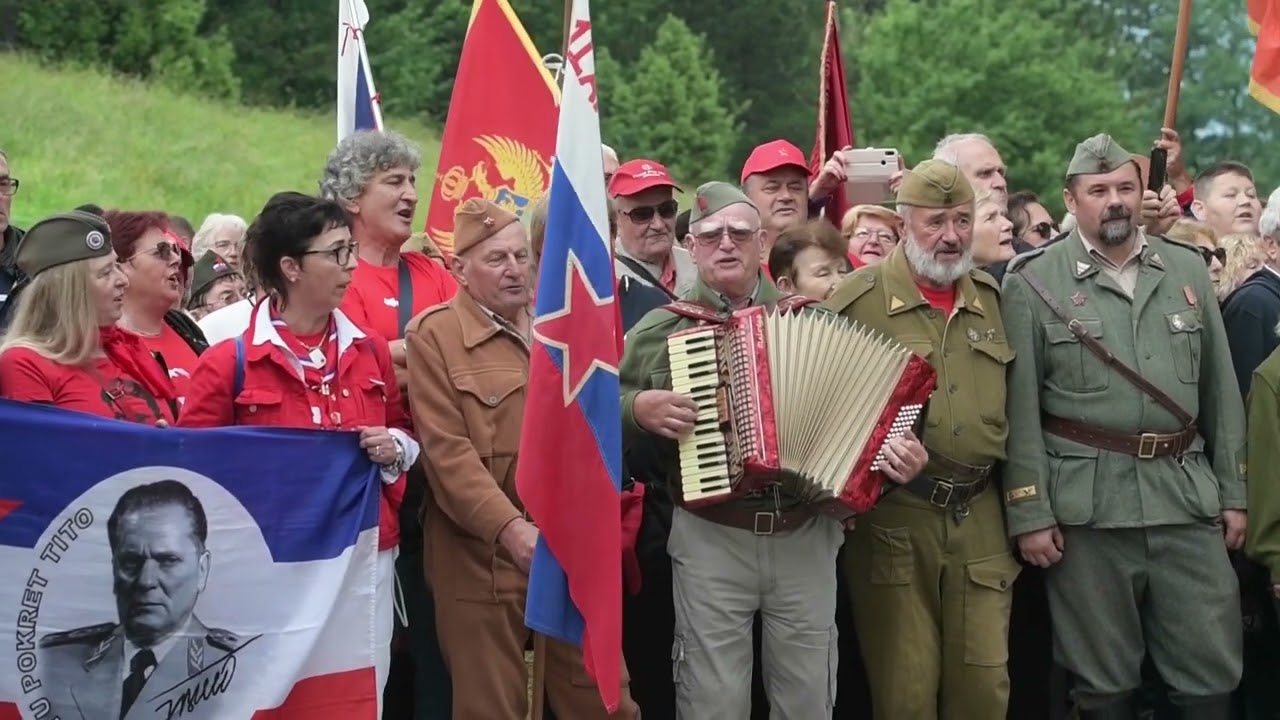 Proslava 80. obljetnice bitke na Sutjesci održana u Tjentištu