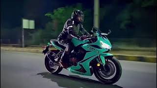 Cbr 650r Night Ride😍 #cbr650r