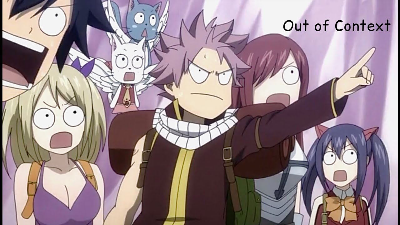 Fairy Tail Dub insanely out of context