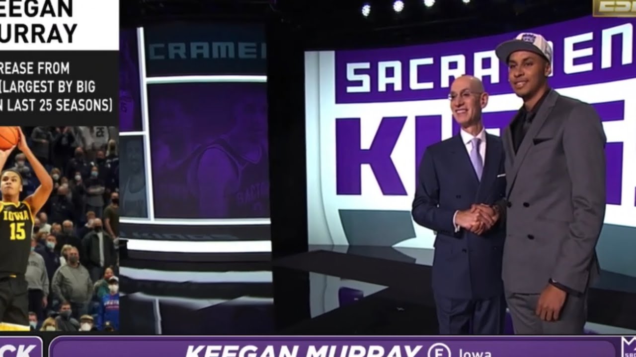 Kings Draft Keegan Murray With the 4th Pick | 2022 NBA Draft