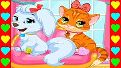 Мультик про кошку и собаку. Добрые мультфильмы для малышей. Игры про котиков и собачек для детей, АКВАПАРК для СОБАКИ БАССЕЙН развлечений ИГРЫ В ВОДЕ КИПР | Elli Di Pets, Кукла Барби – Моет Своего Щенка!!! Splish Splash Pup. Barbie. Игрушки для Девчонок. Барби Мультик