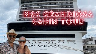 MSC Grandiosa cabin tour