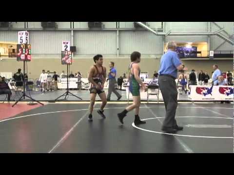 University Greco 3rd Place 55kg - Tyler Cox vs. Br...