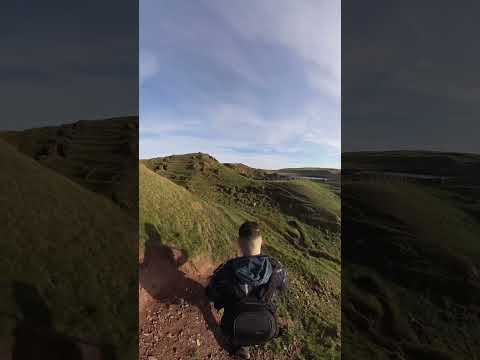 Walking from Cairngaan to West Tarbet #southwestscotland #shorts