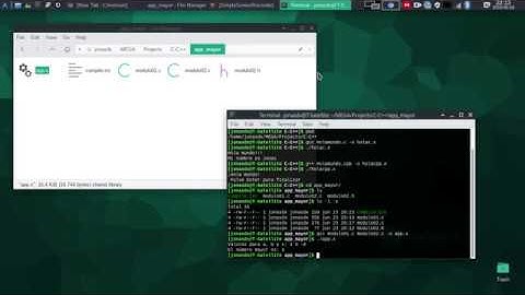 Compilar código fuente de C/C++ en terminal