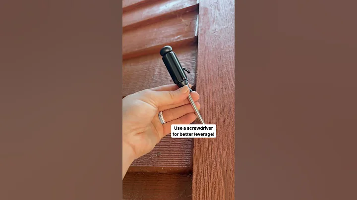 Hack for Installing Screw Hooks! DIY Tips and Tricks from @ComeStayAwhile