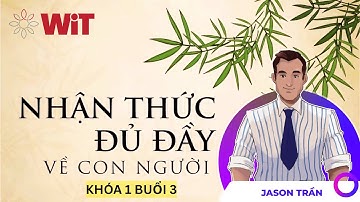 KHÓA 1 BUỔI 3 - NHẬN THỨC ĐỦ ĐẦY VỀ CON NGƯỜI