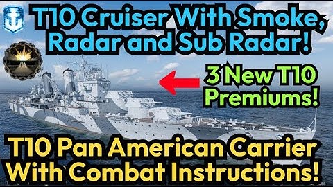 These T10 New Ships Are Completely Filled With Tons of New Gimmicks, Its Crazy! | Ships Dev Blog