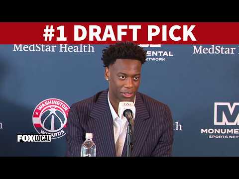 FULL: Wizards #1 draft pick AJ Dybantsa speaks at press conference
