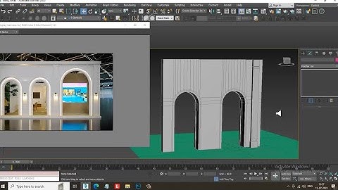 3DsMax Tutorials, Learn 3D Modeling an Exhibition Stall from Scratch in 3dsmax ( Part 1)