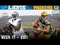 Megatron & Jordy Shootout! (Lions vs. Packers, 2011) | NFL Vault Highlights