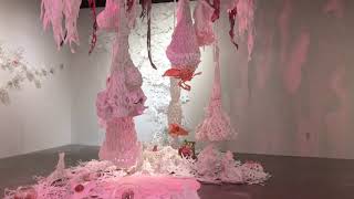 "Aftermath: In the Pink," an installation by artist Leisa Rich