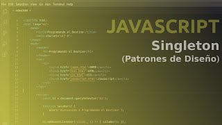 Curso Javascript - Singleton [Patrones de Diseño]