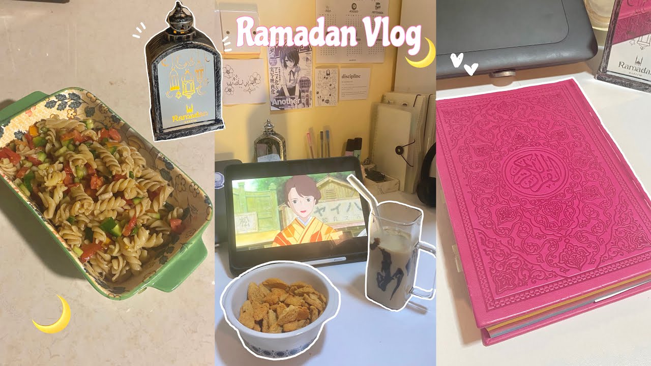 ڤڵۆگی ڕەمەزان🌙 Ramadan vlog “productive,Quran,making salad”