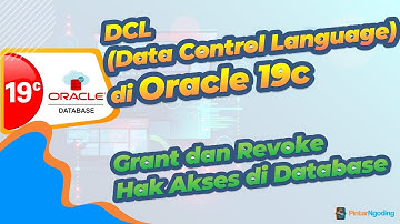 Seri Belajar Oracle #3 - DCL (Data Control Language): Grant dan Revoke Hak Akses User