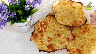 Кабачково-сырные оладьи. Готовлю ВСЁ ЛЕТО Самый Вкусный Рецепт из Кабачков