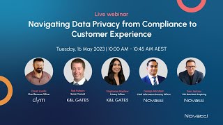 WEBINAR RECORDING - Navigating Data Privacy from Compliance to Customer Experience