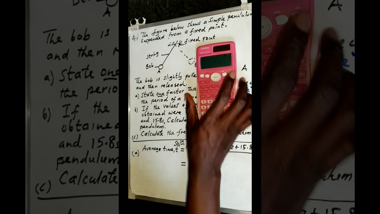 Practice questions on simple pendulum 2