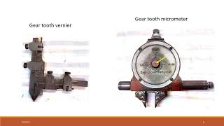 Metrology gear measurements 2