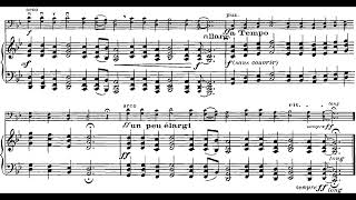 CHARLES KOECHLIN - Chansons Bretonnes (Breton Songs) for cello and piano, parts 1-2 (Score Video)