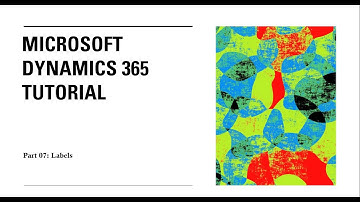 How to create Labels in Microsoft Dynamics 365 Finance and operations