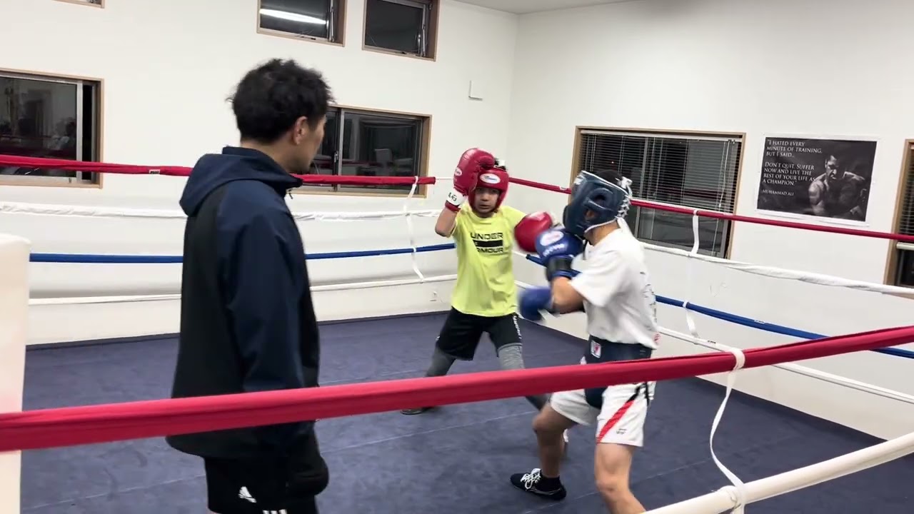 NEWボクシングクラブ　IBボクシングジム　久万ボクシングジム　合同スパーリング11