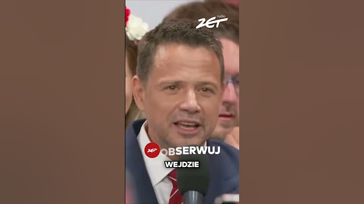 REAKCJA RAFAŁA TRZASKOWSKIEGO NA WYNIKI EXIT POLL