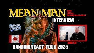 EXCLUSIVE🔴 Chris Holmes Interview-Exclusive W.A.S.P & Mean Man Set, Clinic-Canada EAST Tour 2025