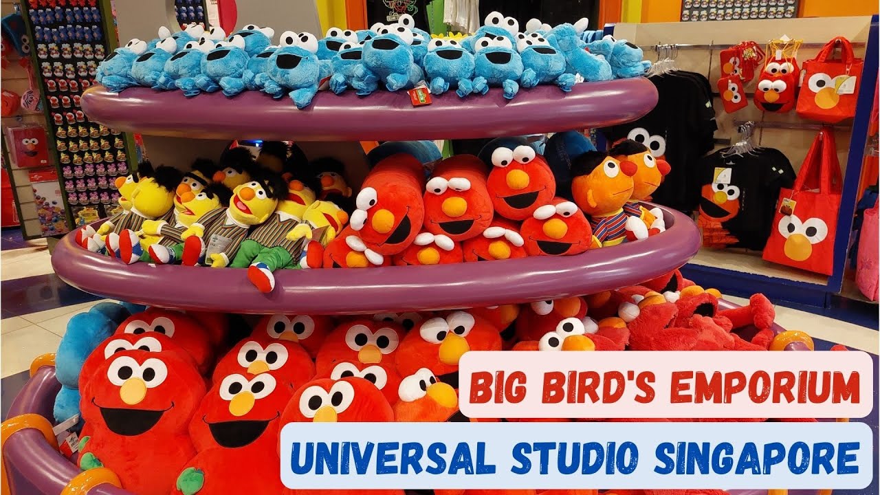 Big Bird's Emporium Merchandise Store - Universal Studio Singapore Sesame Street - October 2022