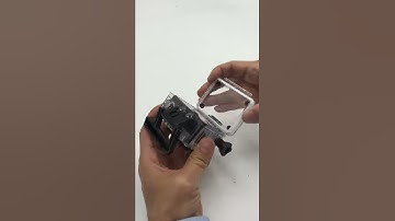 How to open action camera case