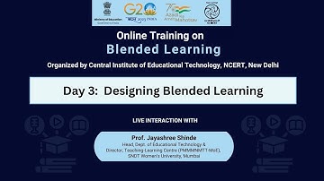 Online Training: Day 3: Designing  Blended Learning
