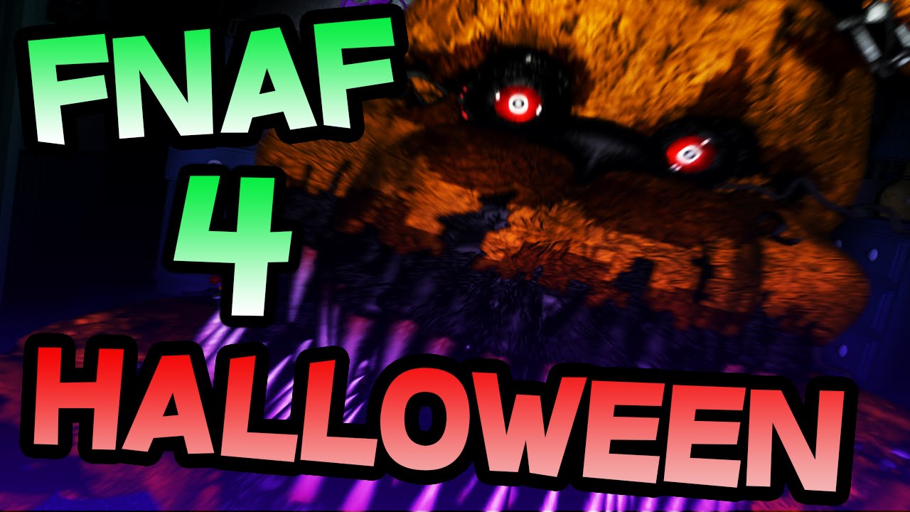 fnaf 4 halloween update new characters